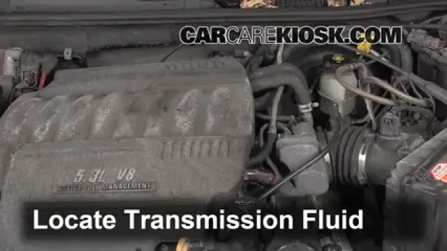 2007 Chevrolet Impala SS 5.3L V8 Líquido de transmisión Controlar nivel de líquido